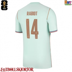 Frankrike Adrien Rabiot #14 Bortatröja VM 2026 Kortärmad